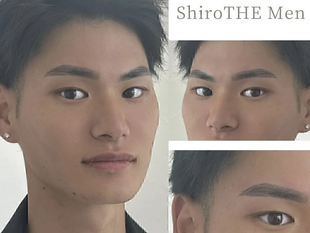 眉毛スタイリング＆メンズメイク