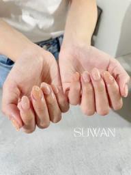 儚げレースネイル♪