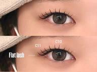 Flat lash