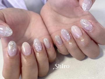 《紫陽花ネイル》