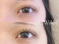 【まつパ×エクステ】SUWANラッシュ40本 部分的にプラス